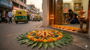 Friday Mahalakshmi Puja and Shree Yantra decoration in Kannada