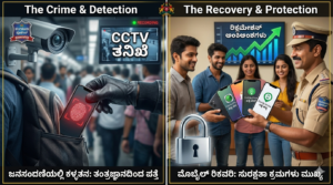 Police recovering stolen mobiles in Bangalore, IPL crowd safety tips.