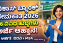 Vikas Bank Recruitment 2026 Kannada