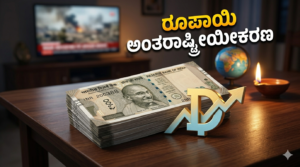 ಭಾರತೀಯ ಆಹಾರ ಧಾನ್ಯಗಳ ಚೀಲ ಮತ್ತು ರಫ್ತು ಹಡಗು - ಜಾಗತಿಕ ಯುದ್ಧದ ನಡುವೆ ಭಾರತದ ಆಹಾರ ಭದ್ರತೆಯ ಪ್ರತೀಕ.