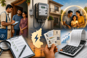 gruha jyothi scheme update july average electricity bill calculation rules 2026 vijayasurya info